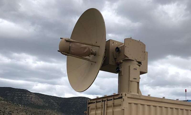 High power microwave antenna system
